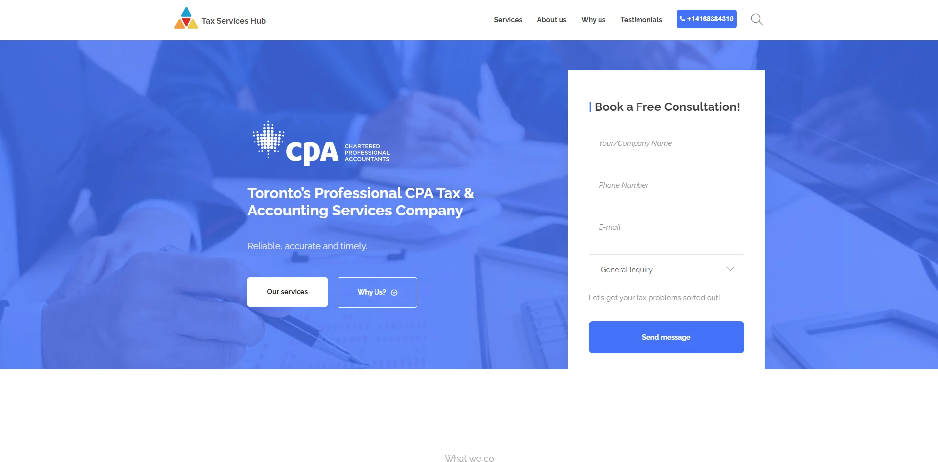 Tax Services Hub